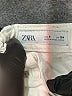 Zara Ivory Denim Shorts Size 9 - photo 3