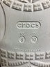Crocs Print White Sandals Size 10 - photo 3