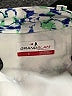 Grand Slam 100% Polyester Floral Blue Shorts Size 6 - photo 3