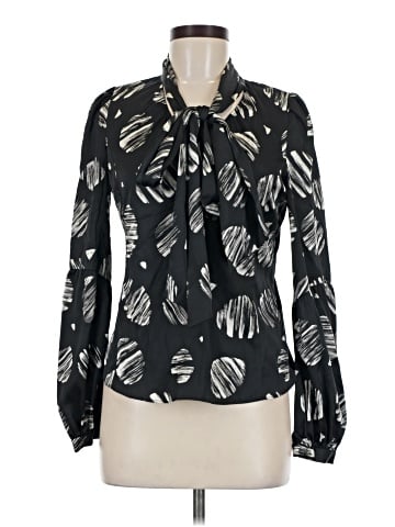 Plastic Island Long Sleeve Blouse (view 1)