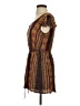 Forever 21 Paisley Brown Casual Dress Size S - photo 5