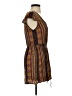 Forever 21 Paisley Brown Casual Dress Size S - photo 4