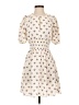 Baum Und Pferdgarten Hearts Ivory Casual Dress Size EU 34 / US 4 - photo 1
