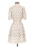 Baum Und Pferdgarten Hearts Ivory Casual Dress Size EU 34 / US 4 - photo 2