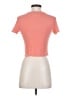 Assorted Brands Orange Short Sleeve Top Size S - photo 2