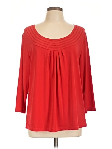 Susan Graver 3/4 Sleeve T-Shirt (view 1)
