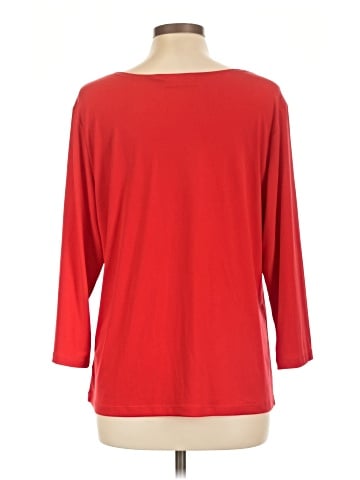 Susan Graver 3/4 Sleeve T-Shirt (view 2)