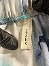 Tyche 100% Polyester Tie-dye Blue Shorts Size M - photo 3