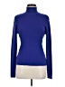 Doncaster Collection Blue Long Sleeve Turtleneck Size M - photo 1