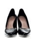Vince Camuto 100% Leather Black Heels Size 10 - photo 2