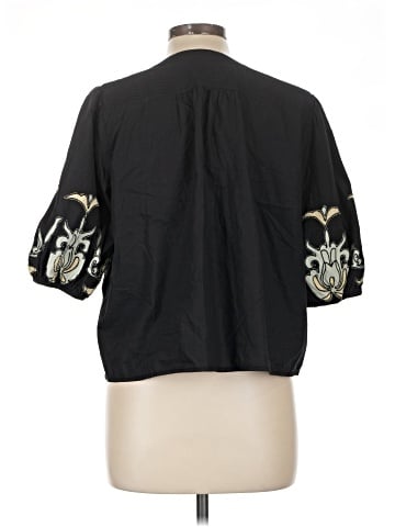 By Anthropologie Short Sleeve Blouse (view 2)