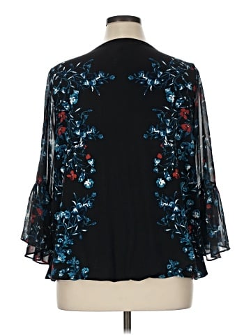 Alfani 3/4 Sleeve Blouse (view 2)