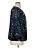 Alfani Black 3/4 Sleeve Blouse Size 1X - photo 4