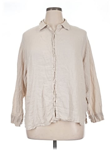 Blank NYC 3/4 Sleeve Button-Down Shirt (view 1)
