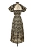 Blush 100% Polyester Animal Print Brown Casual Dress Size S - photo 2