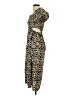 Blush 100% Polyester Animal Print Brown Casual Dress Size S - photo 5