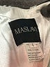 Maslavi 100% Polyester Animal Print Silver Cocktail Dress Size 4 - photo 4