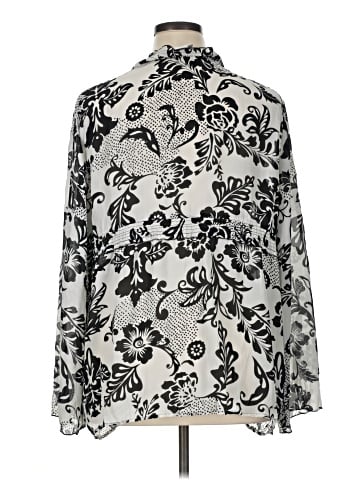 Worthington Long Sleeve Blouse (view 2)