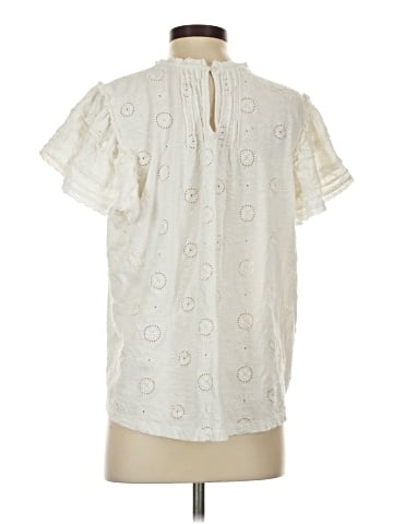 Forever That Girl for Anthropologie Short Sleeve Blouse (view 2)