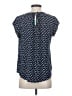 Fun2Fun Blue Short Sleeve Blouse Size S - photo 2