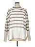 H&M Stripes Ivory Turtleneck Sweater Size XL - photo 1