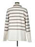 H&M Stripes Ivory Turtleneck Sweater Size XL - photo 2