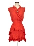 Parker 100% Silk Red Cocktail Dress Size 0 - photo 1