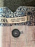 Zara Chevron-herringbone Gray Shorts Size 6 - photo 3