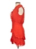 Parker 100% Silk Red Cocktail Dress Size 0 - photo 5
