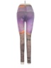 Teeki Purple Yoga Pants Size S - photo 2
