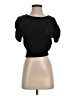 Free People Black Short Sleeve Top Size S - photo 1