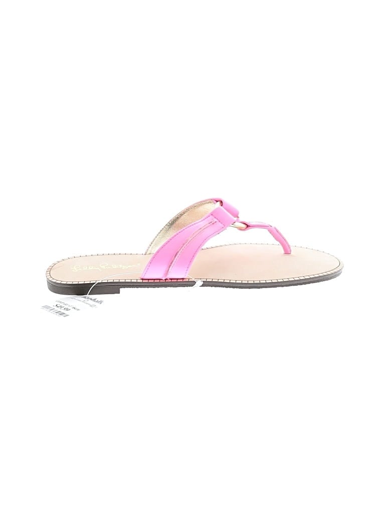 Lilly Pulitzer Flip Flops In Pink