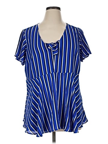 Torrid Short Sleeve Blouse (view 1)