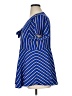Torrid 100% Polyester Blue Short Sleeve Blouse Size 1X Plus (1) - photo 5
