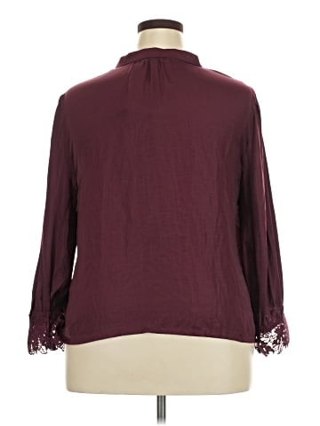 Design History 3/4 Sleeve Blouse (view 2)