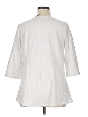 ELOQUII Short Sleeve Blouse (view 2)
