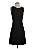 Theory Solid Black Casual Dress Size 4 - photo 1