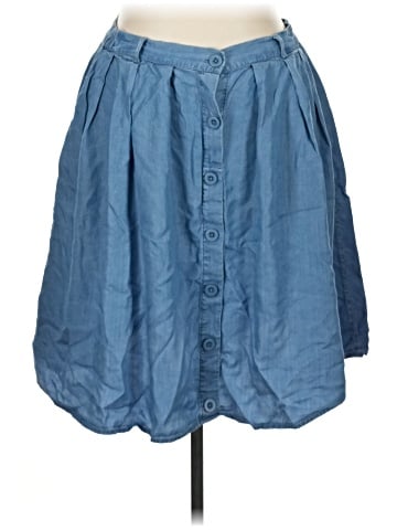 ModCloth Denim Skirt (view 1)