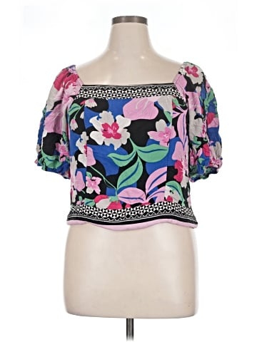 Nine West Short Sleeve Blouse (view 1)