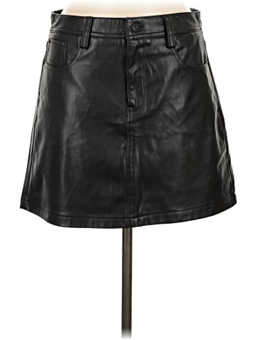 Kensie Faux Leather Skirt (view 1)