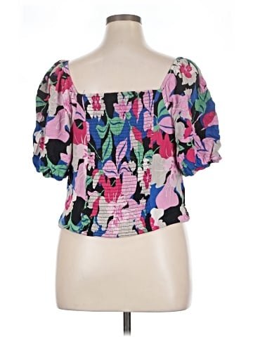 Nine West Short Sleeve Blouse (view 2)