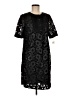 Etcetera 100% Polyester Black Cocktail Dress Size 6 - photo 1