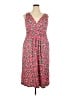 Boden Floral Tropical Pink Casual Dress Size 20-22R - photo 1