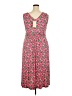 Boden Floral Tropical Pink Casual Dress Size 20-22R - photo 2