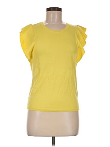 Ann Taylor Factory Short Sleeve Blouse (view 1)