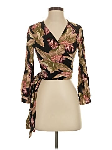 Billabong 3/4 Sleeve Blouse (view 1)