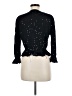 Necessary Objects Black Long Sleeve Blouse Size M - photo 2