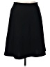 Ann Taylor Solid Black Casual Skirt Size 10 - photo 1