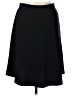Ann Taylor Solid Black Casual Skirt Size 10 - photo 2