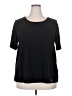 MICHAEL Michael Kors Black Short Sleeve Top Size 2X - photo 1